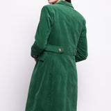 For the Re-Cord Midi Coat - Evergreen