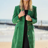 For the Re-Cord Midi Coat - Evergreen