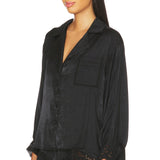 Midnight Muse Sleep Shirt - Black