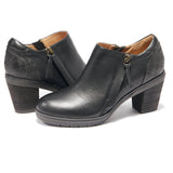 Rylee Leather Boots - Black