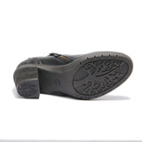 Rylee Leather Boots - Black