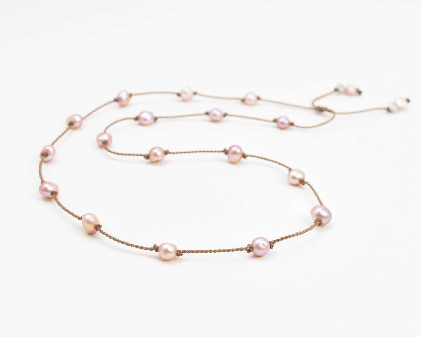 Baroque Pearl Duet Necklace & Hatband - Medium