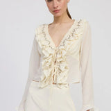 Gabriella Top - Ivory
