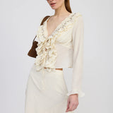 Gabriella Top - Ivory