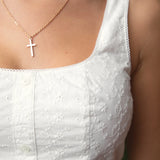 Amayra Eyelet Mini Dress - White