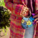 Phoebe Evening Bag - Black Multi