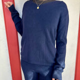 Ivy V-Neck Sweater Top