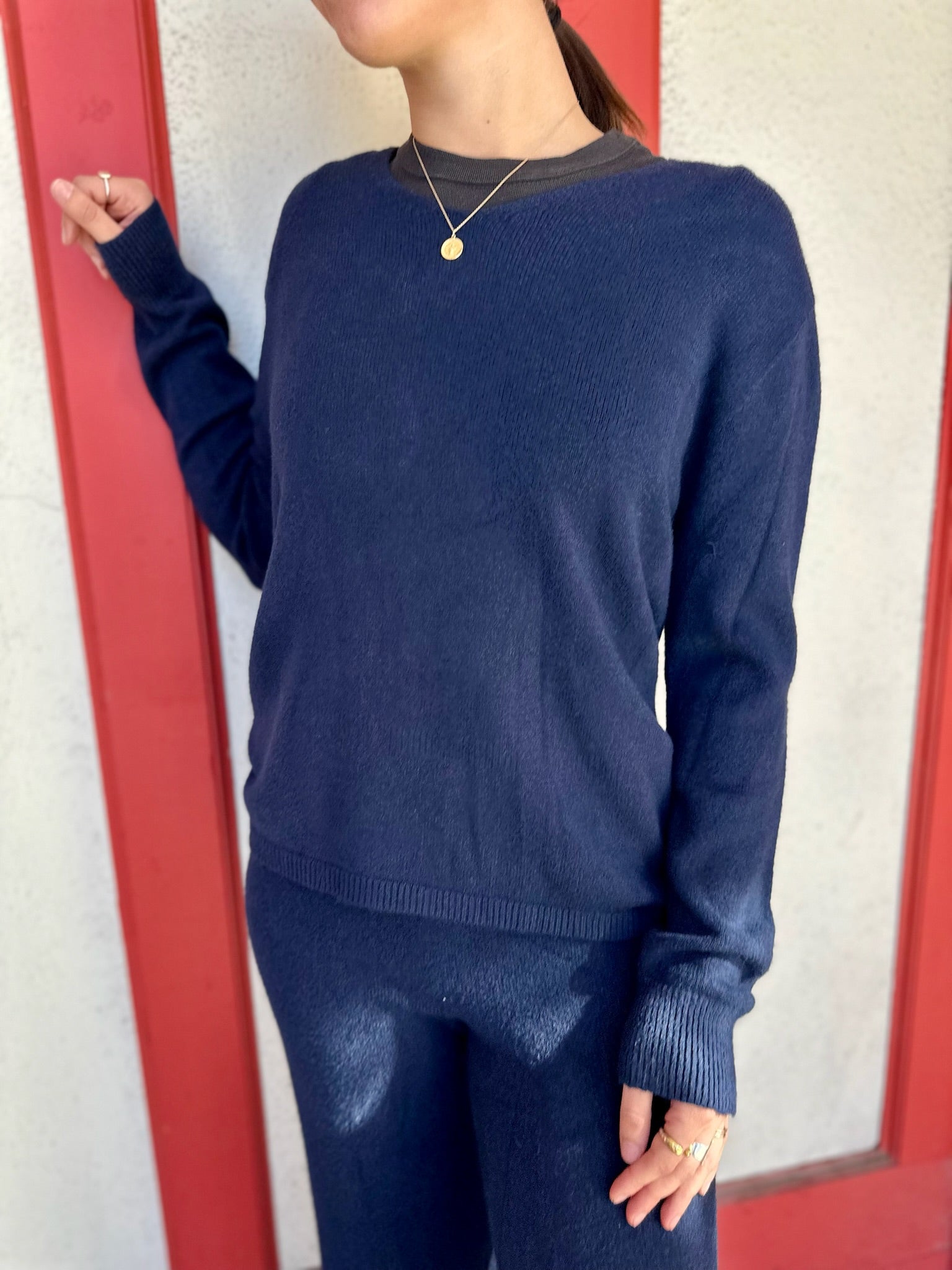 Ivy V-Neck Sweater Top