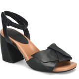 Brooke Ankle Strap Heels - Black