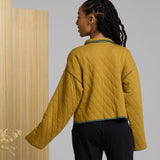 Elderberry Quilted Jacket - Cumin/Forest
