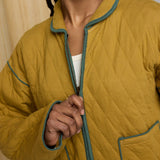 Elderberry Quilted Jacket - Cumin/Forest