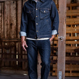Artcher Twill Denim Jacket - Ocean