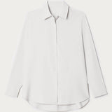 Mirage Oversized Button Down - Snow White