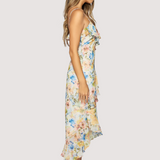 Garden Afterglow Maxi Dress- Multi Floral