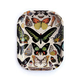 Vintage Design Butterfly Tray - White