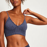 Heirloom Seamless Bralette - Peacoat