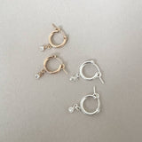 Star Hoop Earrings