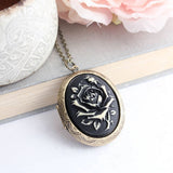 Rose Locket Necklace