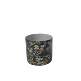 Glass Peacock Print Votive Holder