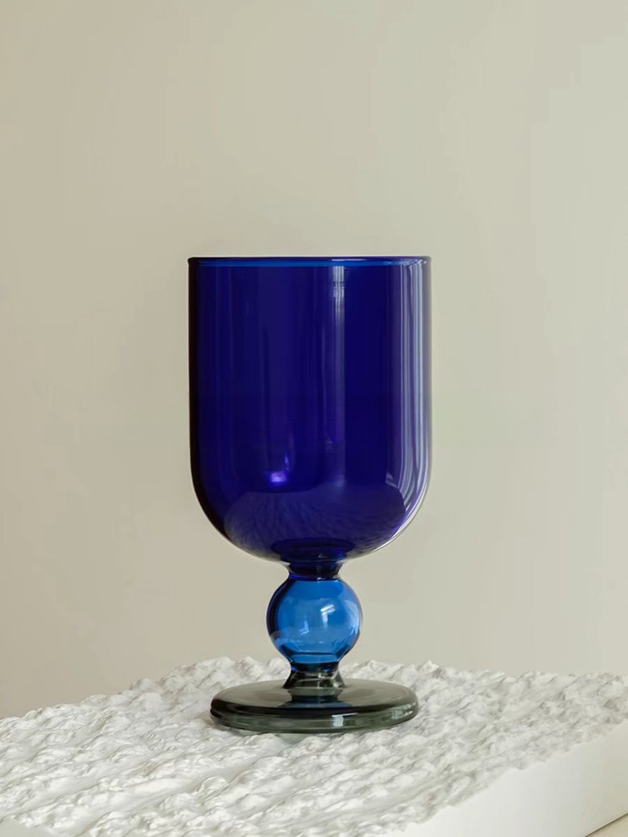 Inspecial Home Women Home - Drinkware Handblown Gumballs Coloured Wine Glasses