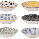 Serveware Bits & Dots Multi-color Pinch Bowl