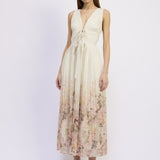 Charlotte Maxi Dress - Ivory Combo