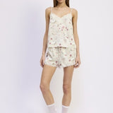 Dinner Party Floral Cami - Ivory Combo