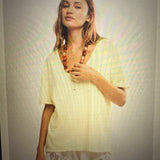 Tees Nina V Tee - Lemon Water