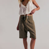 Sage Harem Short -Dusted Cocoa