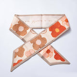 Silky Floral Scarf