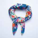 Floral Vintage Style Square Scarf