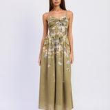 Yvette Maxi Dress - Olive