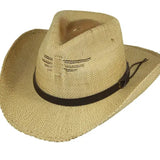 Western Cowboy 3457 - Natural w/woven bird