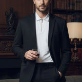 Slim Fit Blazer - Black