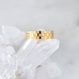 Checker Board Ring - 6