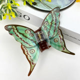 Peacock/Butterfly Hair Claw Clip