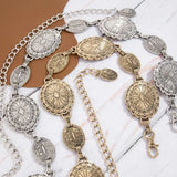 Concho Chain Belt - Gold