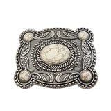 Axesoria West Women Accessories - Belts Buckle: Western-inspired Belt Buckle W. Stone