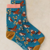 Socks Flying Owl Ankle Sock