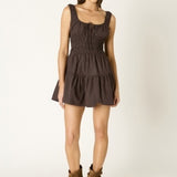 Salt Mini Dress - Brown