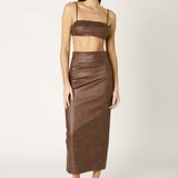 Skirts Elodie Skirt - Brown