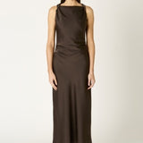 Meyer Maxi Dress - Espresso