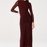 Romy Dress -Burgundy
