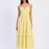 Ellie Maxi Dress - Yellow