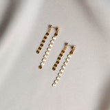 Bare Dangle Earrings - Gold