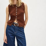 Tilly Vest - Honey Bronze