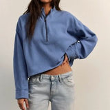 Celeste Quarterzip - Blue Riviera