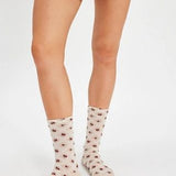Floral Jacquard Trouser Sock