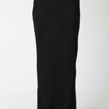 Olivaceous Kaiya Satin Skirt