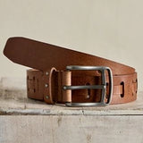 Dallas Distressed Belt - Cognac